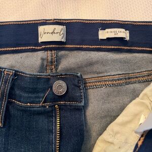 Wonderly Dark Indigo High-Rise Skinny Jeans